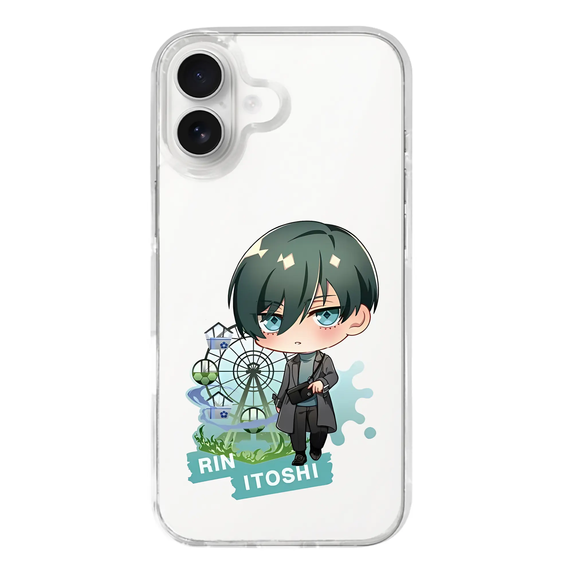 ブルーロック グッズ 糸師凛 - iPhone 17シリーズ 透明スマホケース – 薄型・耐衝撃・精密フィット保護カバー